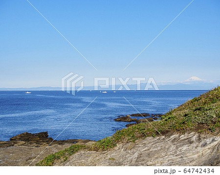リアル式海岸の写真素材