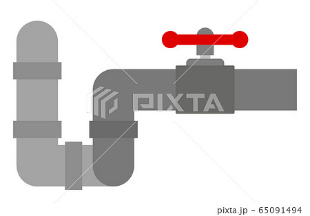 水道管のイラスト素材