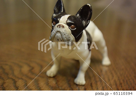 動物 犬 粘土細工 クラフトの写真素材