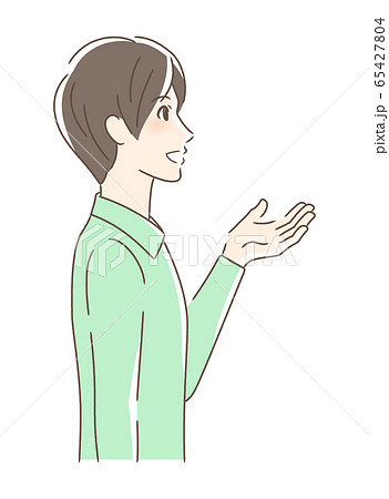 横向き 人物のイラスト素材 横向き 人物のイラスト素材