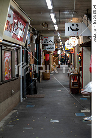 ぶんか横丁の写真素材