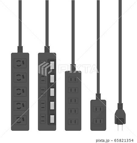 電源プラグのイラスト素材