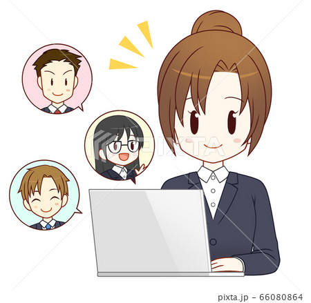 Asuka Satsukiさん No のイラスト素材