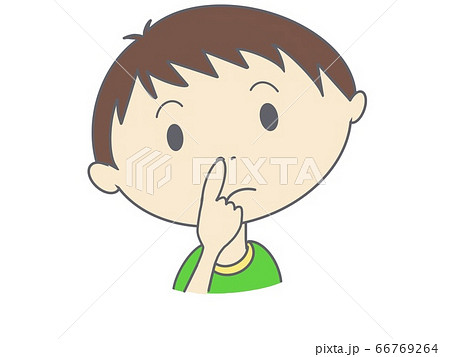 鼻くそのイラスト素材 鼻くそのイラスト素材