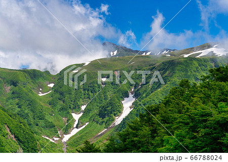 鉾立展望台の写真素材