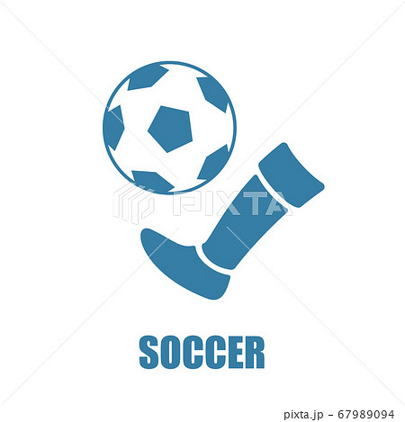 サッカーボール カラフル 球体 ボールのイラスト素材