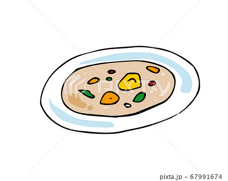 クリームシチューのイラスト素材