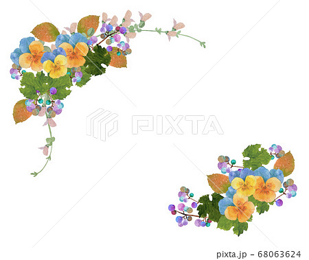 秋の花のイラスト素材集 ピクスタ