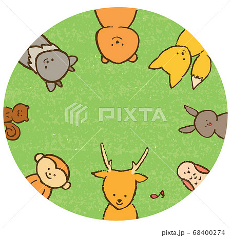 サル さる イラスト 手描きのイラスト素材