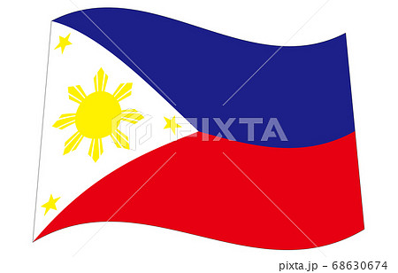 フィリピン国旗のイラスト素材集 ピクスタ