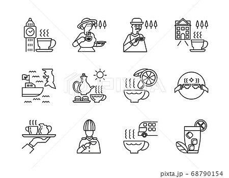 スコーンのイラスト素材 スコーンのイラスト素材