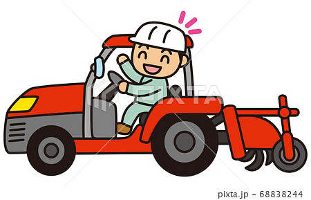 トラクターのイラスト素材集 ピクスタ