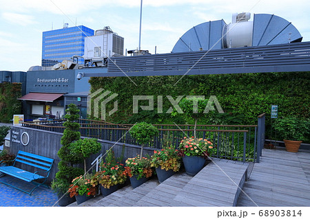 西武池袋空中庭園 食と緑の空中庭園 の写真素材