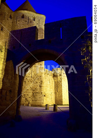門 城門 西洋建築 建物の写真素材