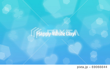 ホワイトデー 背景の写真素材