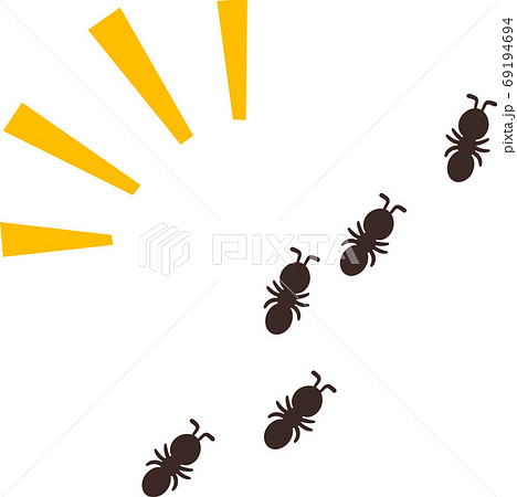 アリ 蟻 のイラスト素材集 ピクスタ