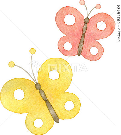 蝶々 蝶のイラスト素材 Pixta