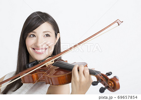 ヴァイオリンの写真素材
