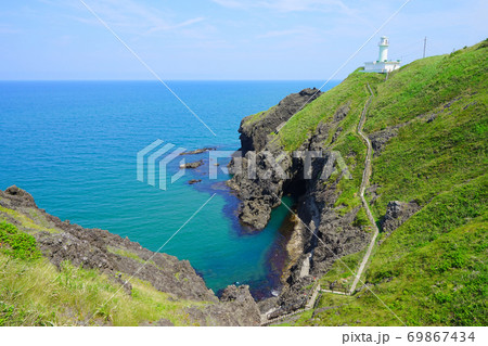 角田浜海水浴場の写真素材