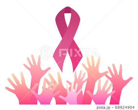 乳癌治療のイラスト素材