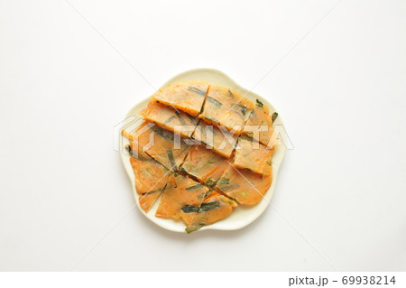チヂミの写真素材