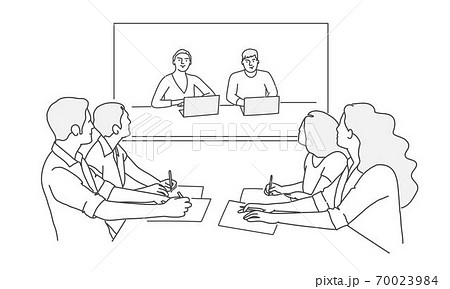 学級会のイラスト素材