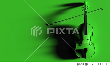 人物 女性 バイオリン 弾くのイラスト素材