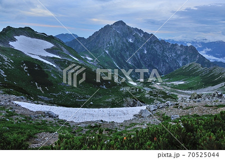 剣御前小屋の写真素材