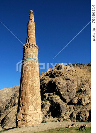 Minaret Of Jam Ghor Province In Afghanistan の写真素材