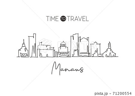 マナウス ブラジル 並み 街並みの写真素材 Pixta