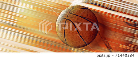 バスケットボール ボールのイラスト素材