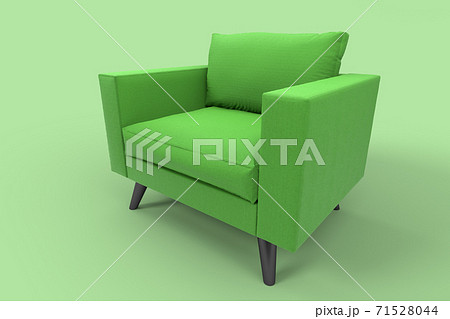 簡単な椅子 ミニマリズムのイラスト素材