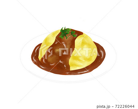 オムレツのイラスト素材集 ピクスタ