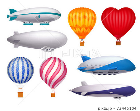 飛行船のイラスト素材集 ピクスタ