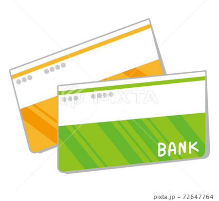 預金通帳のイラスト素材