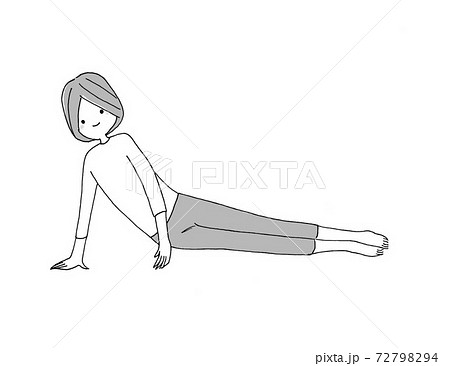 Yogaのイラスト素材