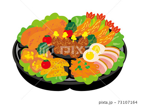 オードブルのイラスト素材集 ピクスタ