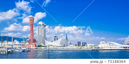 神戸港の風景の写真素材 - PIXTA