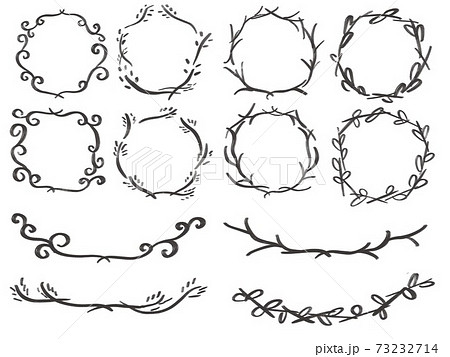 完了しました 線画 手書き おしゃれ モノクロ イラスト エモ い イラスト シンプル