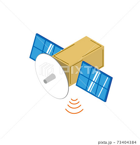 人工衛星のイラスト素材集 ピクスタ