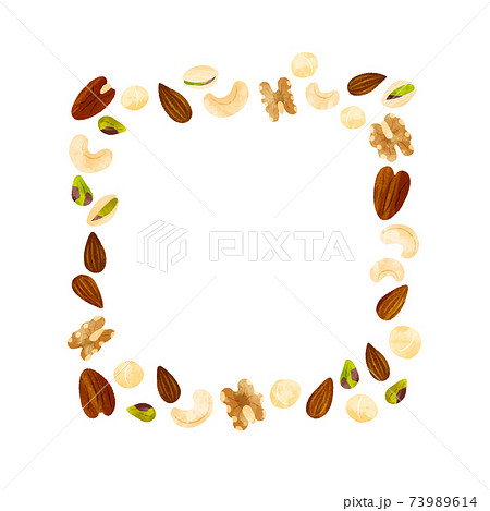 ナッツのイラスト素材