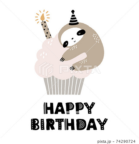 ハッピーバースデーのイラスト素材集 ピクスタ