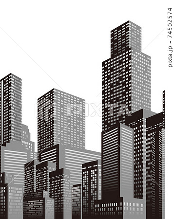 高層ビルのイラスト素材