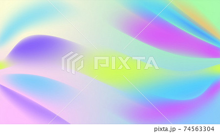 背景 水色 パステルカラー 緑色 イラストのイラスト素材