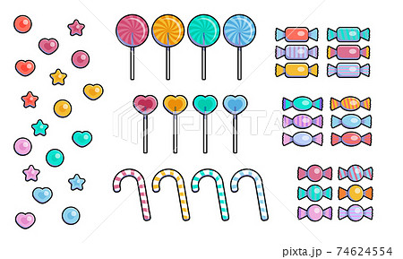 キャンディのイラスト素材