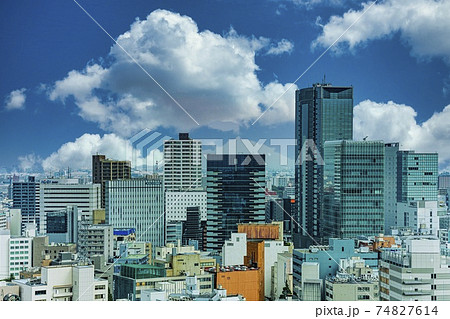 仙台市 都市風景 仙台 都会の写真素材