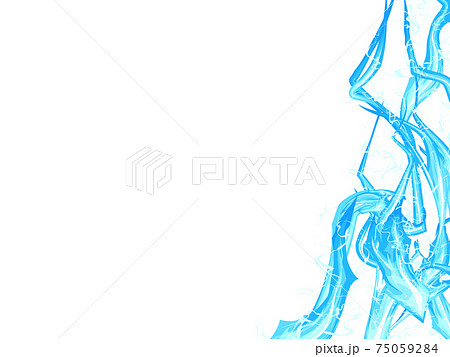 ベクター 稲妻 雷 かっこいいのイラスト素材