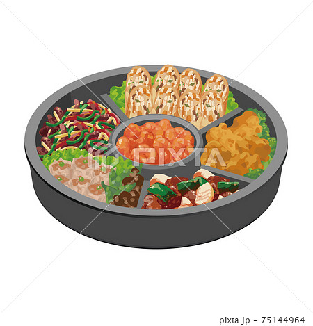 ランチ会のイラスト素材