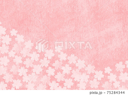 背景 花びら 桜 一面のイラスト素材