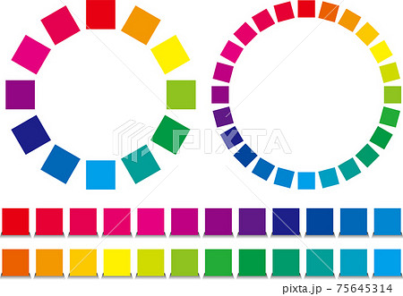 色相環 カラーチャート 色見本 カラフルの写真素材 - PIXTA